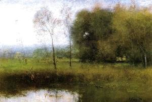 George Inness - Summer, Montclair (or New Jersey Landscape)