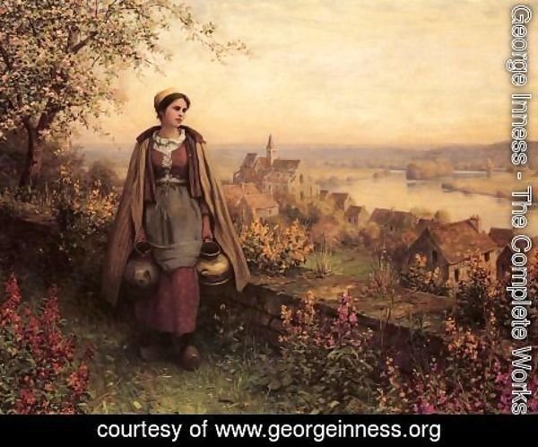 George Inness - Springtime