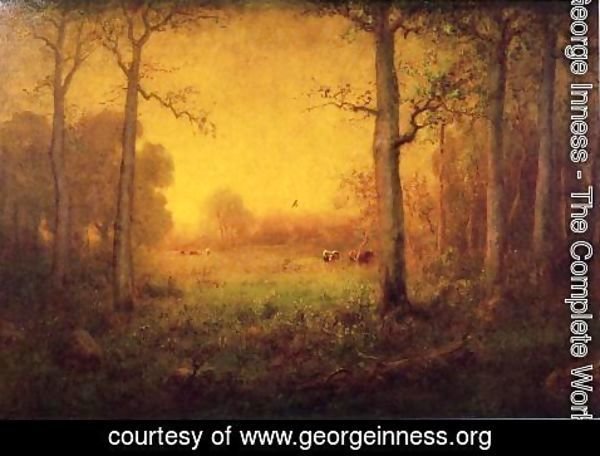 George Inness - Rural Landscape