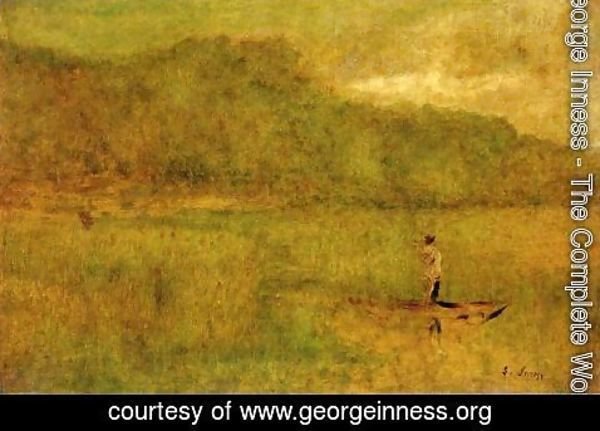 George Inness - Green Marshes