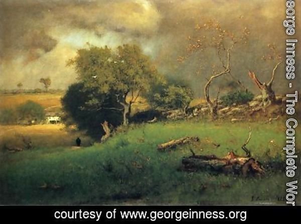 George Inness - The Storm II