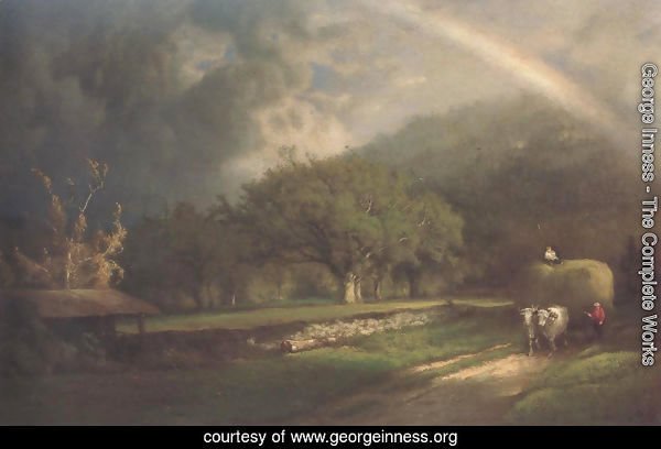 The Rainbow In The Berkshire Hills 1869