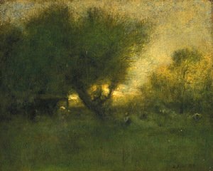 George Inness - In the Gloaming