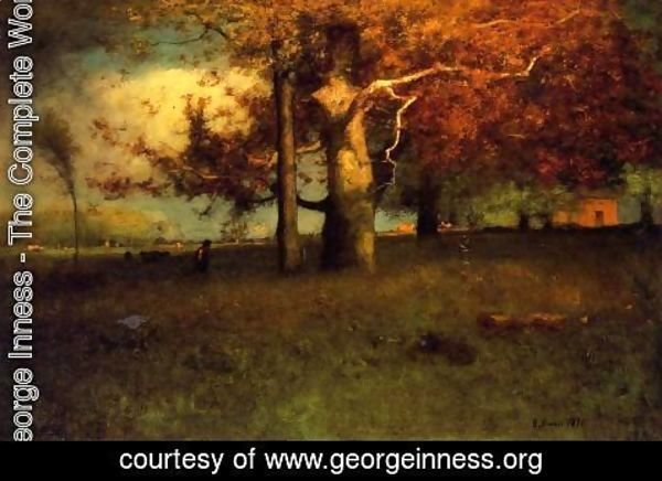George Inness - Early Autumn  Montclair