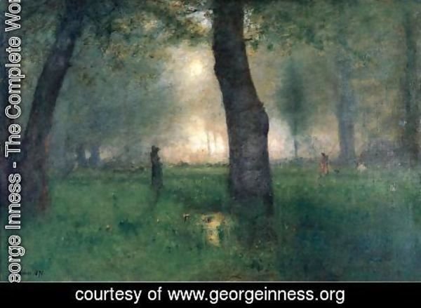 George Inness - The Trout Brook