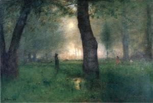 George Inness - The Trout Brook