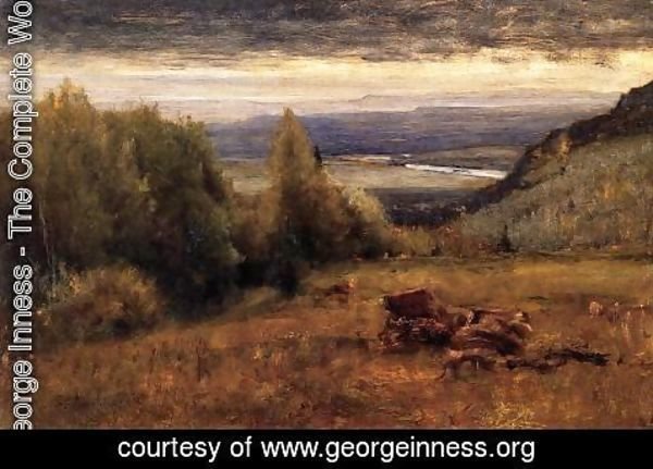 George Inness - From The Sawangunk Mountains
