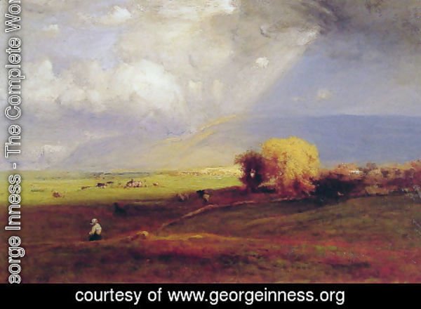 George Inness - Passing Clouds (or Passing Shower)