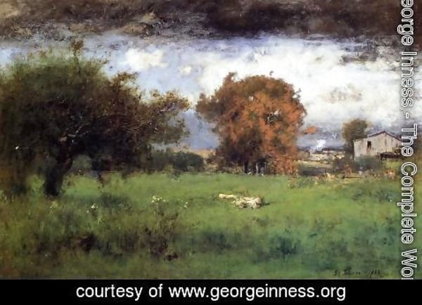 George Inness - Early Autumn, Montclair