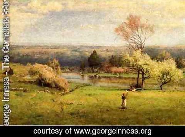 George Inness - Pond at Milton on the Hudson I