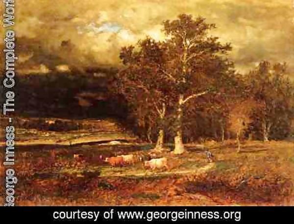 George Inness The Complete Works Approaching Storm
