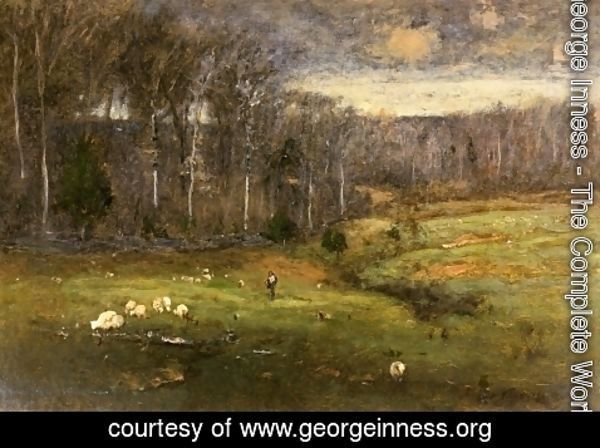 George Inness - Frosty Morning, Montclair