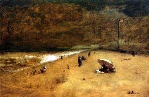 George Inness - Along The Jersey Shore