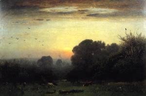 George Inness - Morning