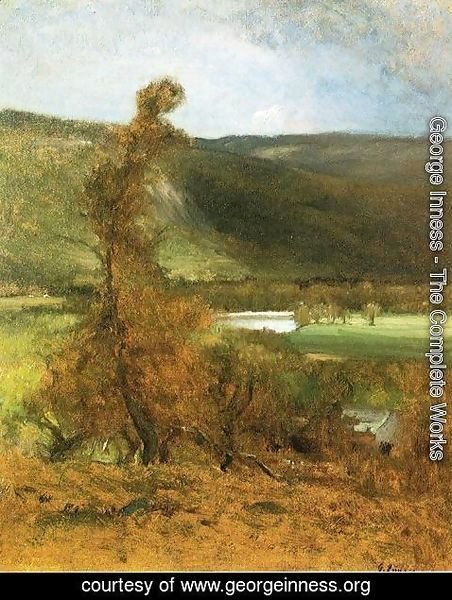 George Inness - North Conway  White Horse Ledge