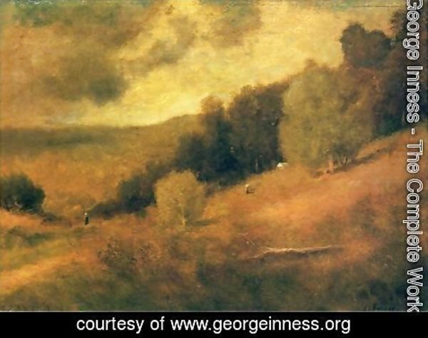 George Inness - Stormy Day