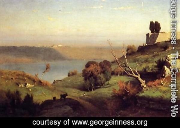 George Inness - Castel Gandolfo