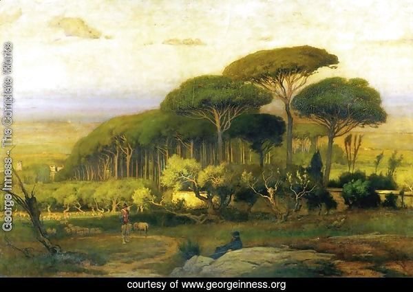 Pine Grove Of The Barberini Villa