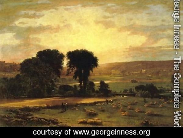 George Inness - Peace And Plenty